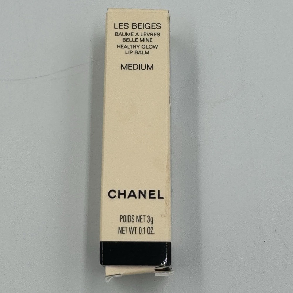 CHANEL Les Beiges Healthy Glow Lip Balm * Medium * Hydrating Lip Colour 3g NIB